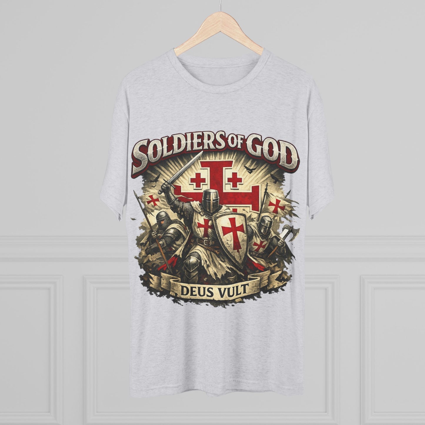 Templar Unisex Tri-Blend Crew Tee