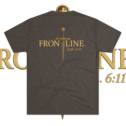Jesus Saves Unisex Tri-Blend Crew Tee