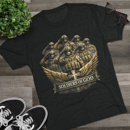 Salute Unisex Tri-Blend Crew Tee