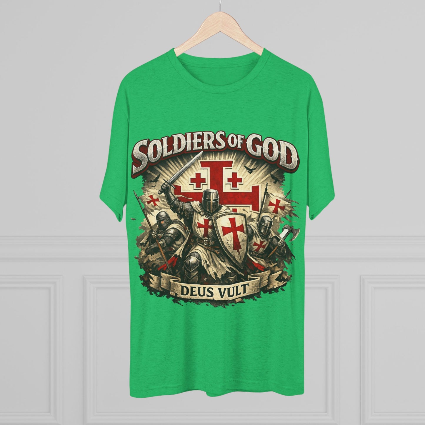 Templar Unisex Tri-Blend Crew Tee