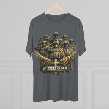 Salute Unisex Tri-Blend Crew Tee