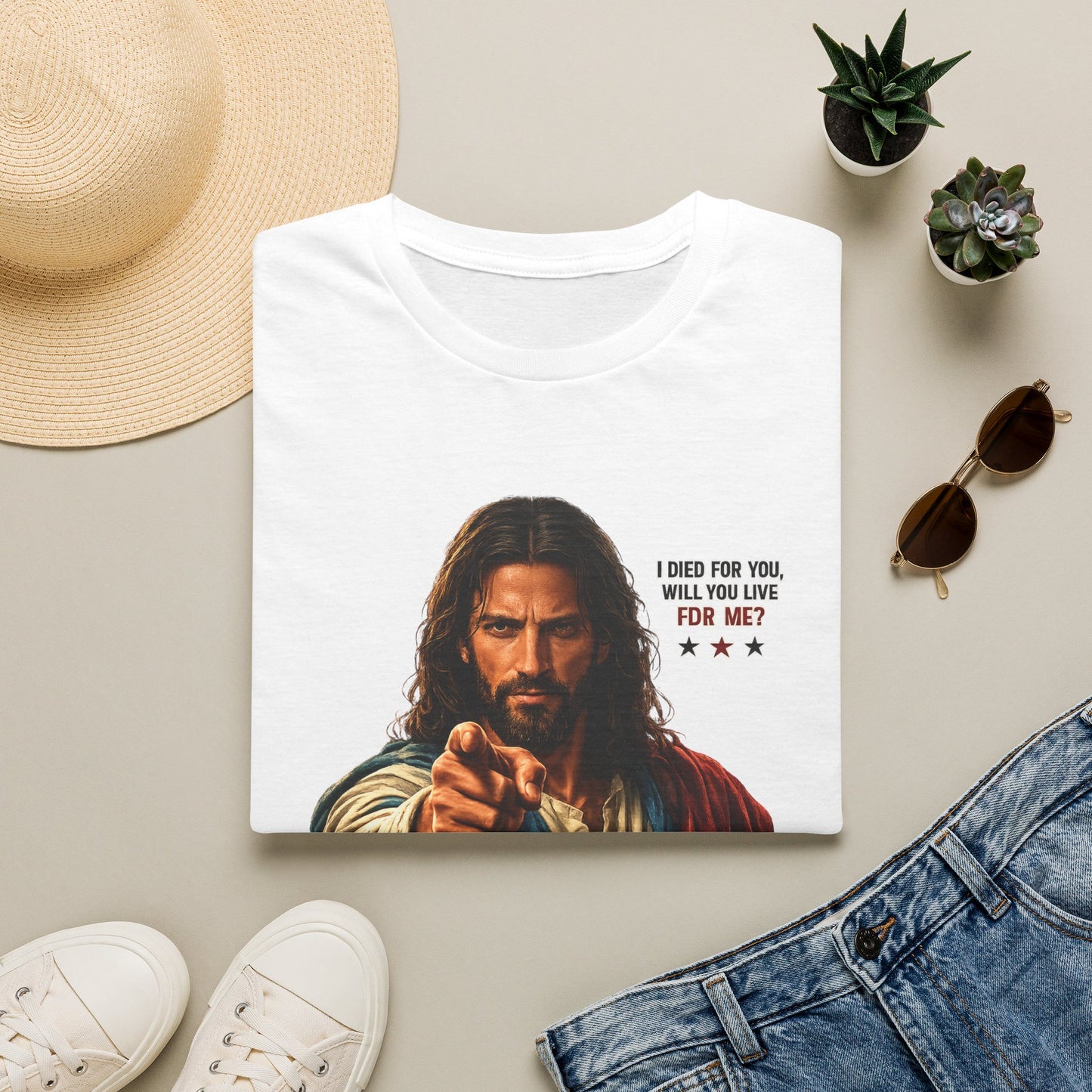 Jesus Wants You Unisex Softstyle T-Shirt