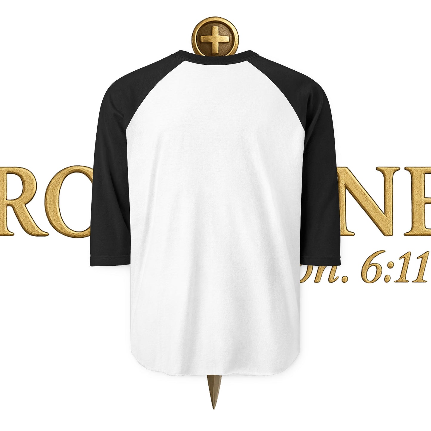 Unisex Frontline Three-Quarter Sleeve Raglan Shirt