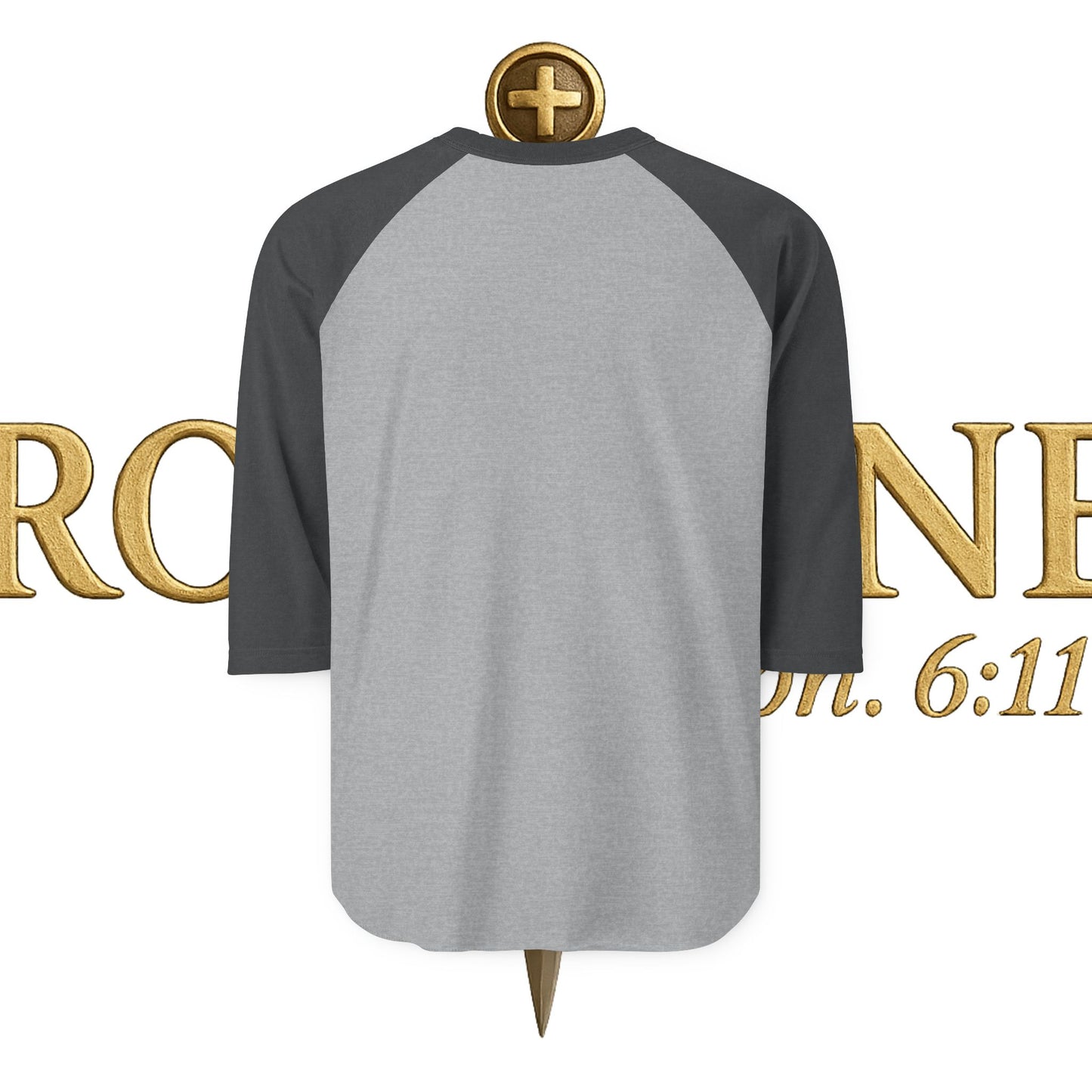 Unisex Frontline Three-Quarter Sleeve Raglan Shirt