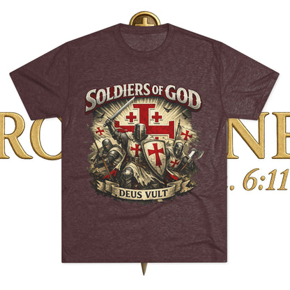 Templar Unisex Tri-Blend Crew Tee