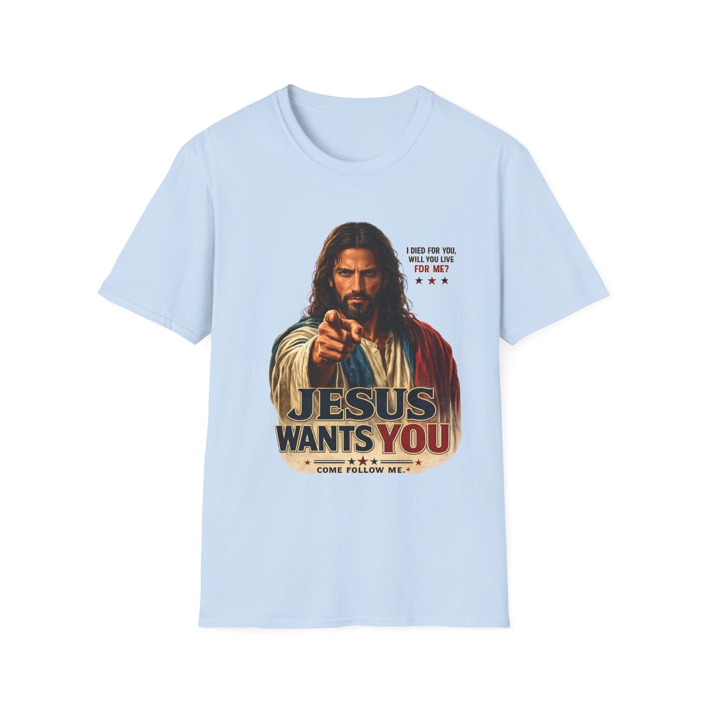 Jesus Wants You Unisex Softstyle T-Shirt