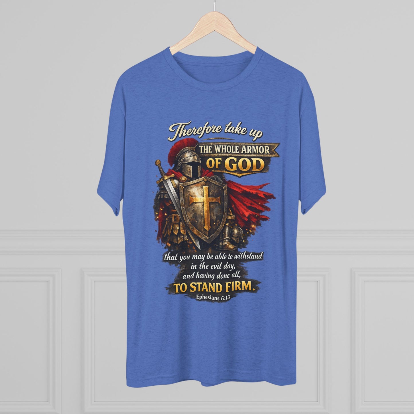 Armor of God Unisex Tri-Blend Crew Tee