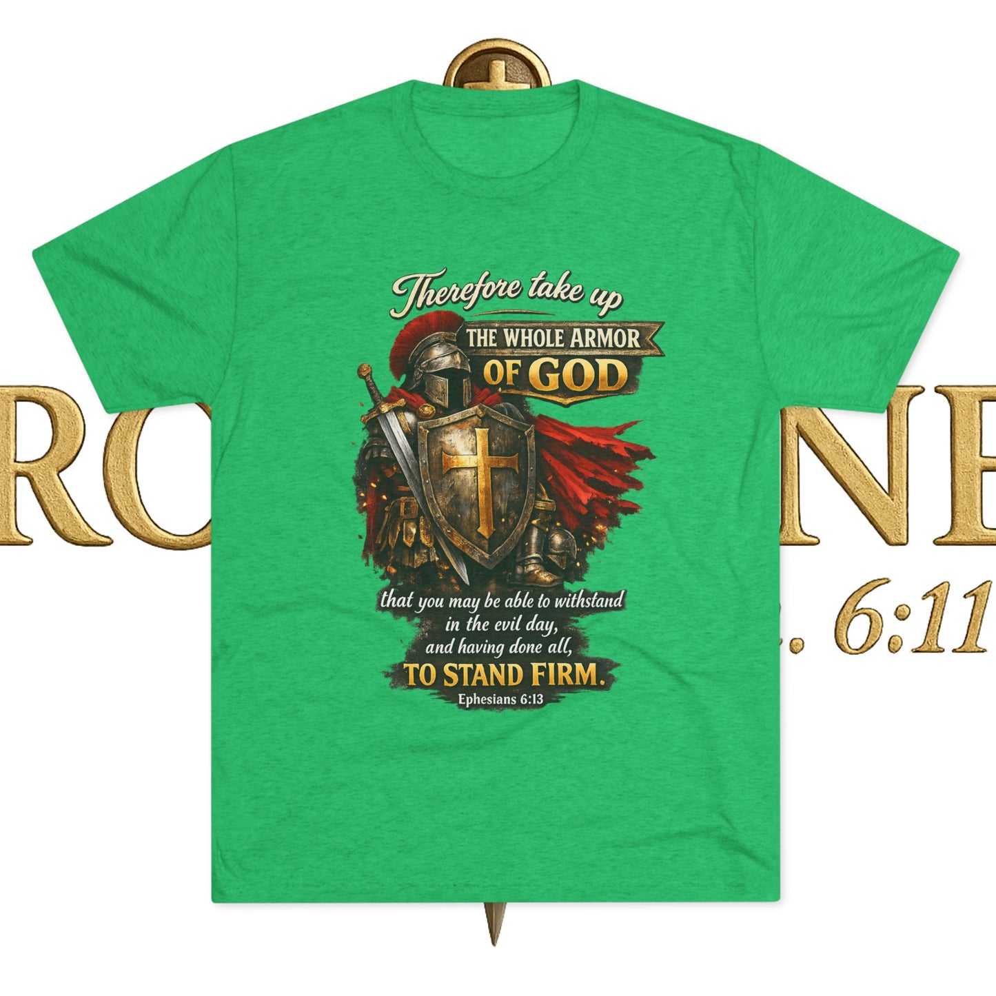 Armor of God Unisex Tri-Blend Crew Tee