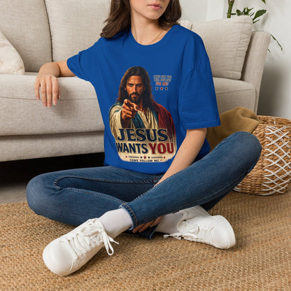 Jesus Wants You Unisex Softstyle T-Shirt
