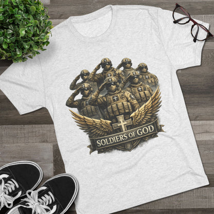 Salute Unisex Tri-Blend Crew Tee