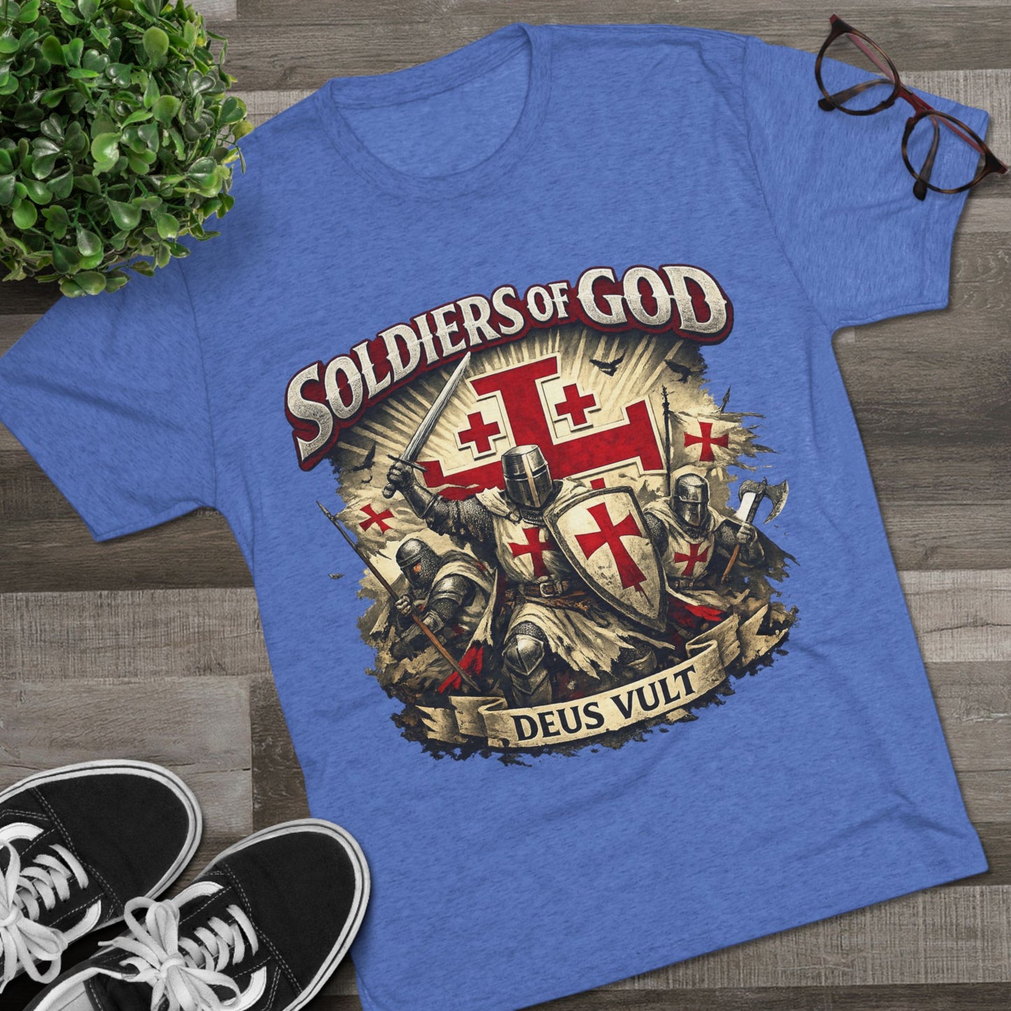 Templar Unisex Tri-Blend Crew Tee