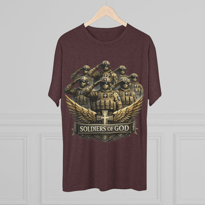 Salute Unisex Tri-Blend Crew Tee
