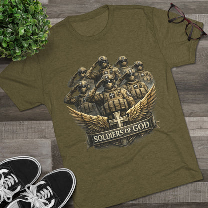 Salute Unisex Tri-Blend Crew Tee