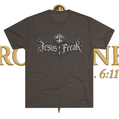 Jesus Freak Unisex Tri-Blend Crew Tee