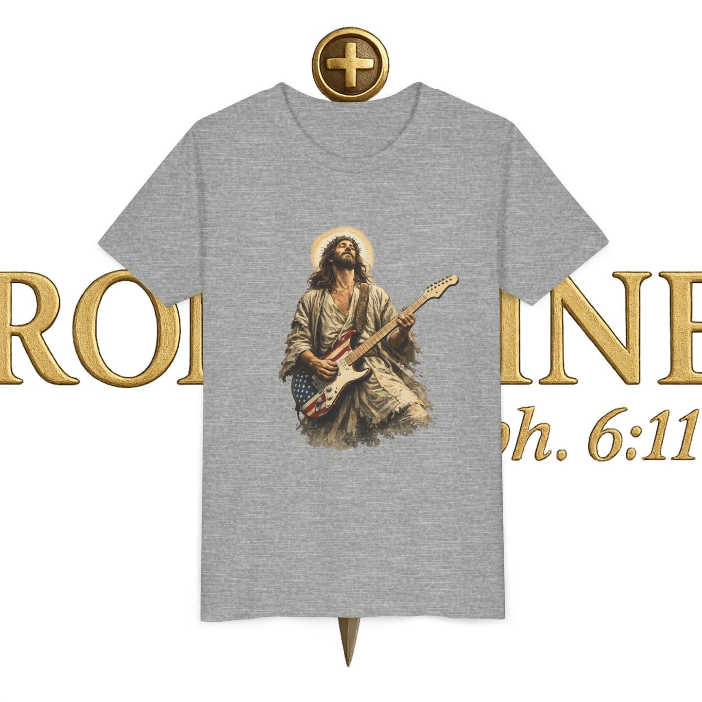 Youth Jesus Rocks Short Sleeve Tee