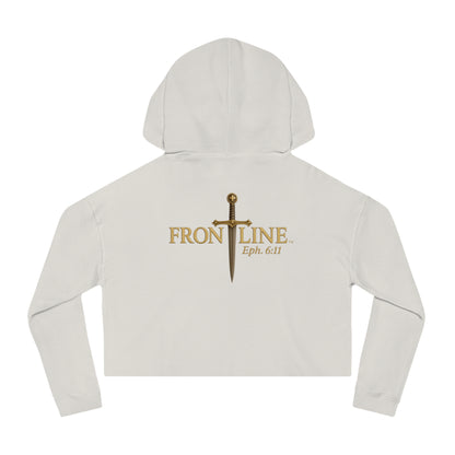 Send Me Women’s Cropped Hooded Sweatshirt