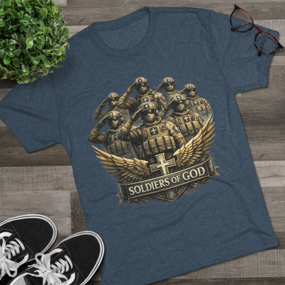 Salute Unisex Tri-Blend Crew Tee