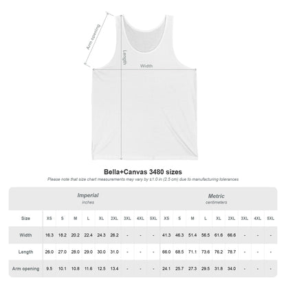 Jesus Breaks Chains Unisex Jersey Tank