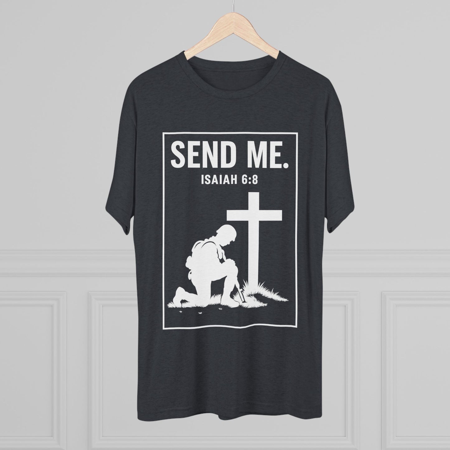 Send Me Unisex Tri-Blend Crew Tee