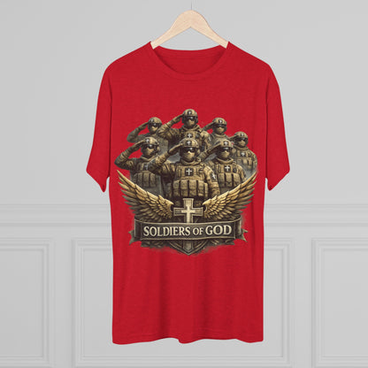 Salute Unisex Tri-Blend Crew Tee