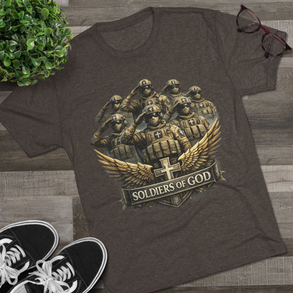 Salute Unisex Tri-Blend Crew Tee