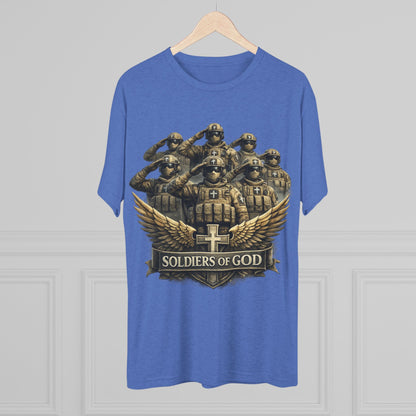 Salute Unisex Tri-Blend Crew Tee