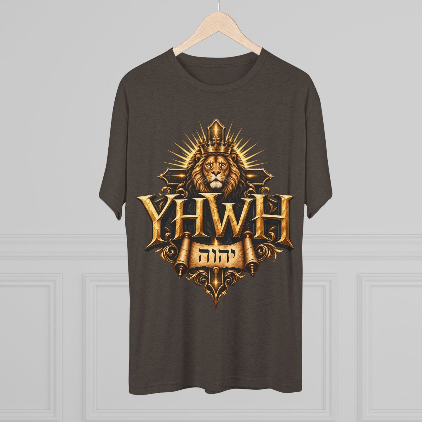 YHWH Unisex Tri-Blend Crew Tee