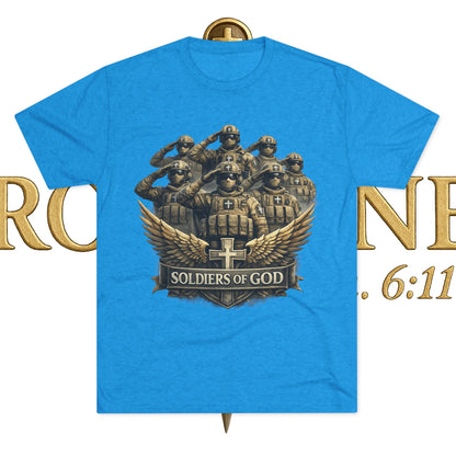 Salute Unisex Tri-Blend Crew Tee