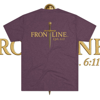 Jesus Saves Unisex Tri-Blend Crew Tee