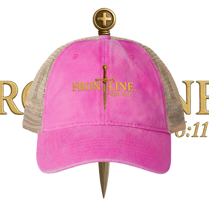 Frontline Women's Washed Mesh-Back Cap