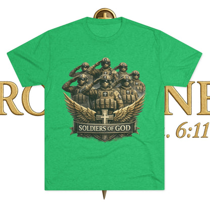 Salute Unisex Tri-Blend Crew Tee