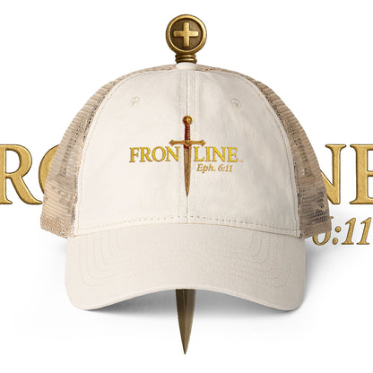 Frontline Women's Washed Mesh-Back Cap