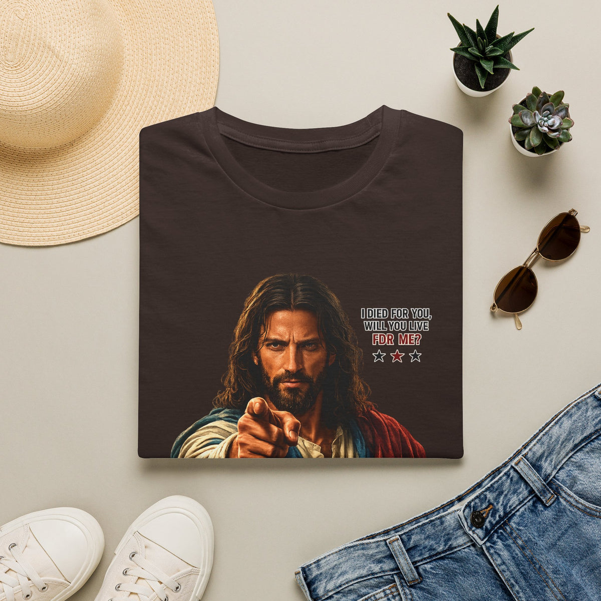 Jesus Wants You Unisex Softstyle T-Shirt