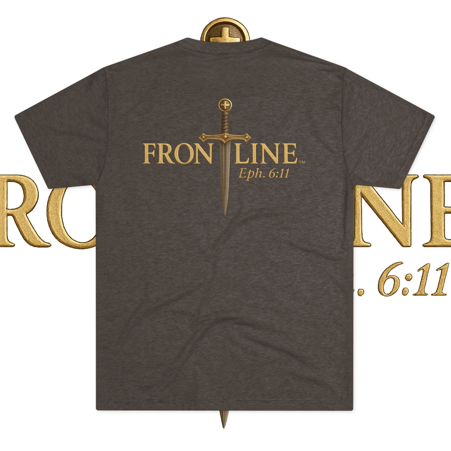 Saved but Not Soft Unisex Tri-Blend Crew Tee