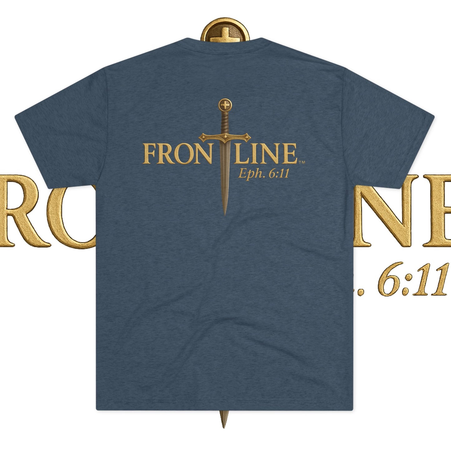 Saved but Not Soft Unisex Tri-Blend Crew Tee