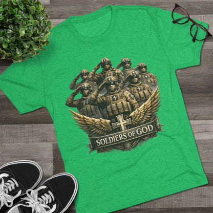 Salute Unisex Tri-Blend Crew Tee