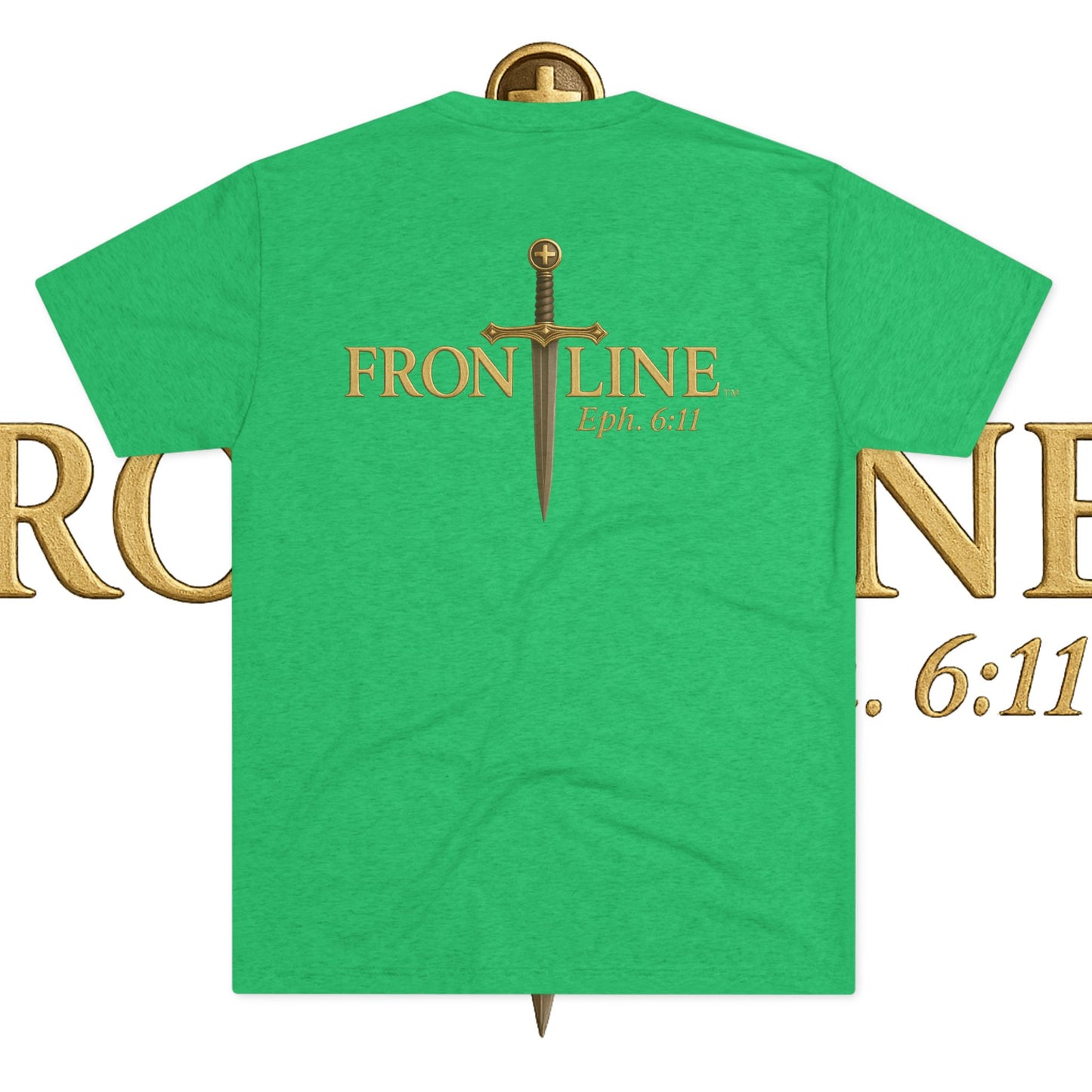 Saved but Not Soft Unisex Tri-Blend Crew Tee