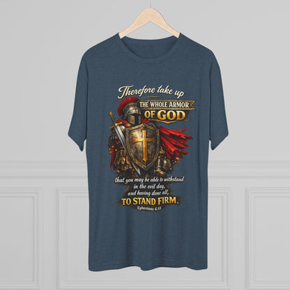 Armor of God Unisex Tri-Blend Crew Tee