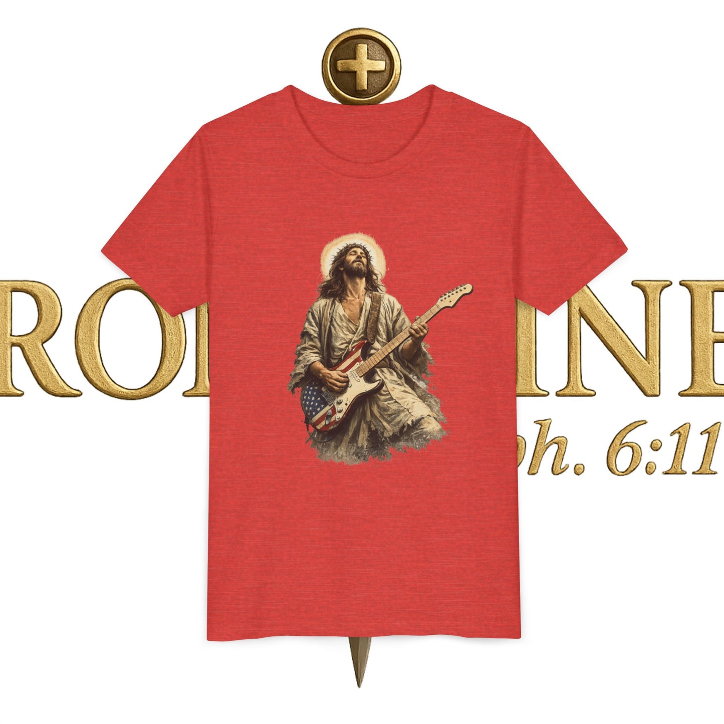 Youth Jesus Rocks Short Sleeve Tee