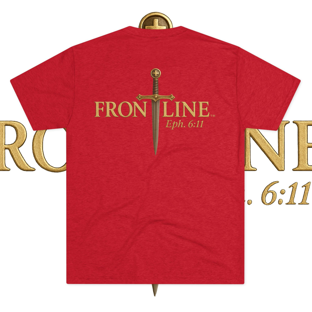 Salute Unisex Tri-Blend Crew Tee