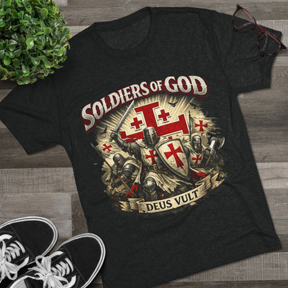 Templar Unisex Tri-Blend Crew Tee