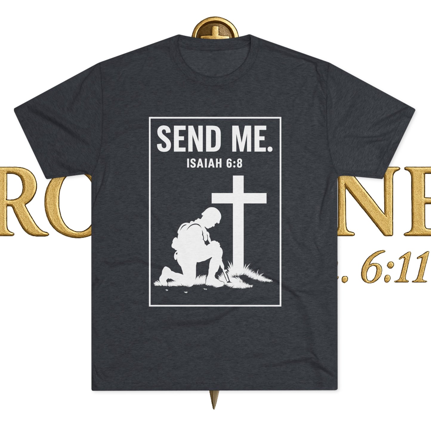 Send Me Unisex Tri-Blend Crew Tee