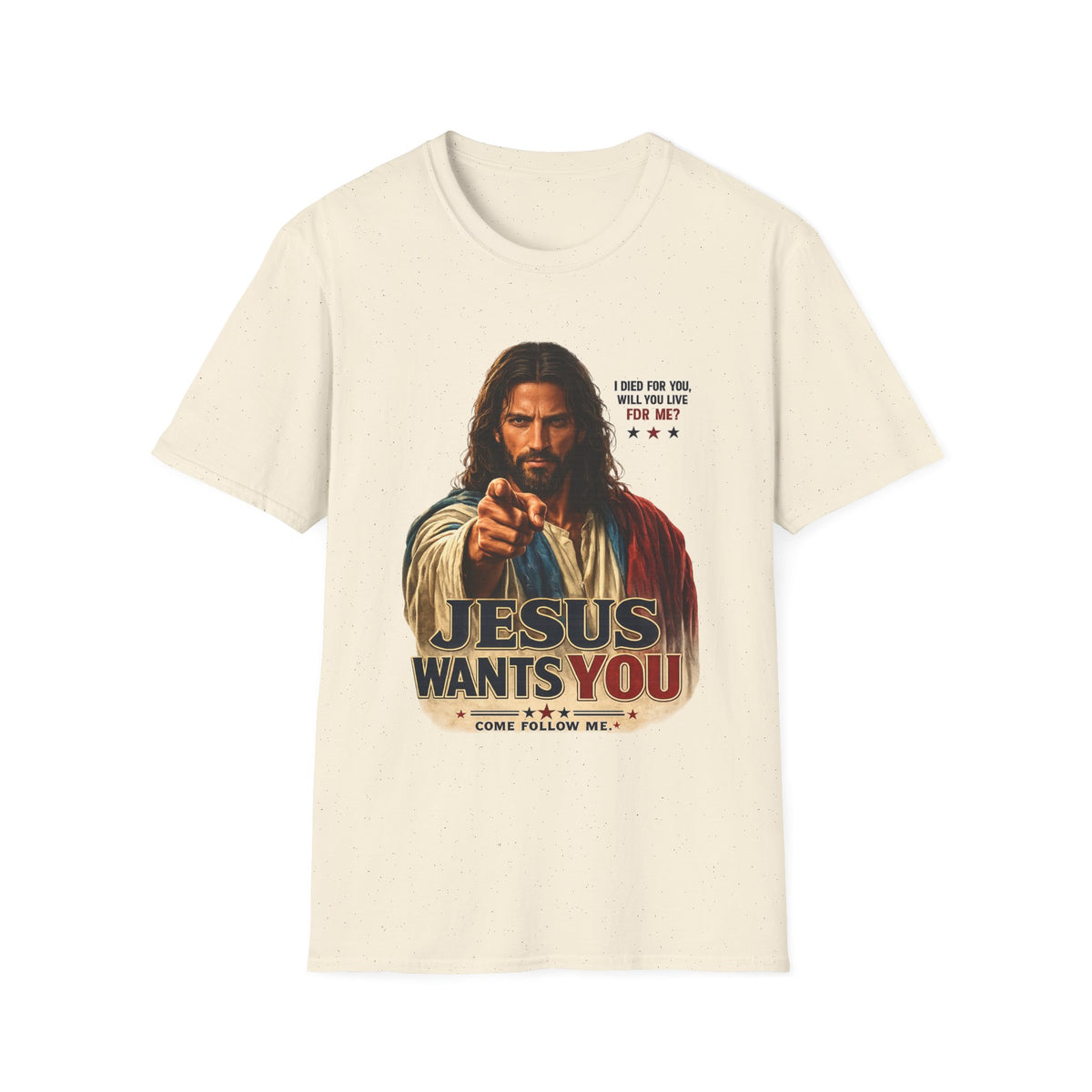 Jesus Wants You Unisex Softstyle T-Shirt
