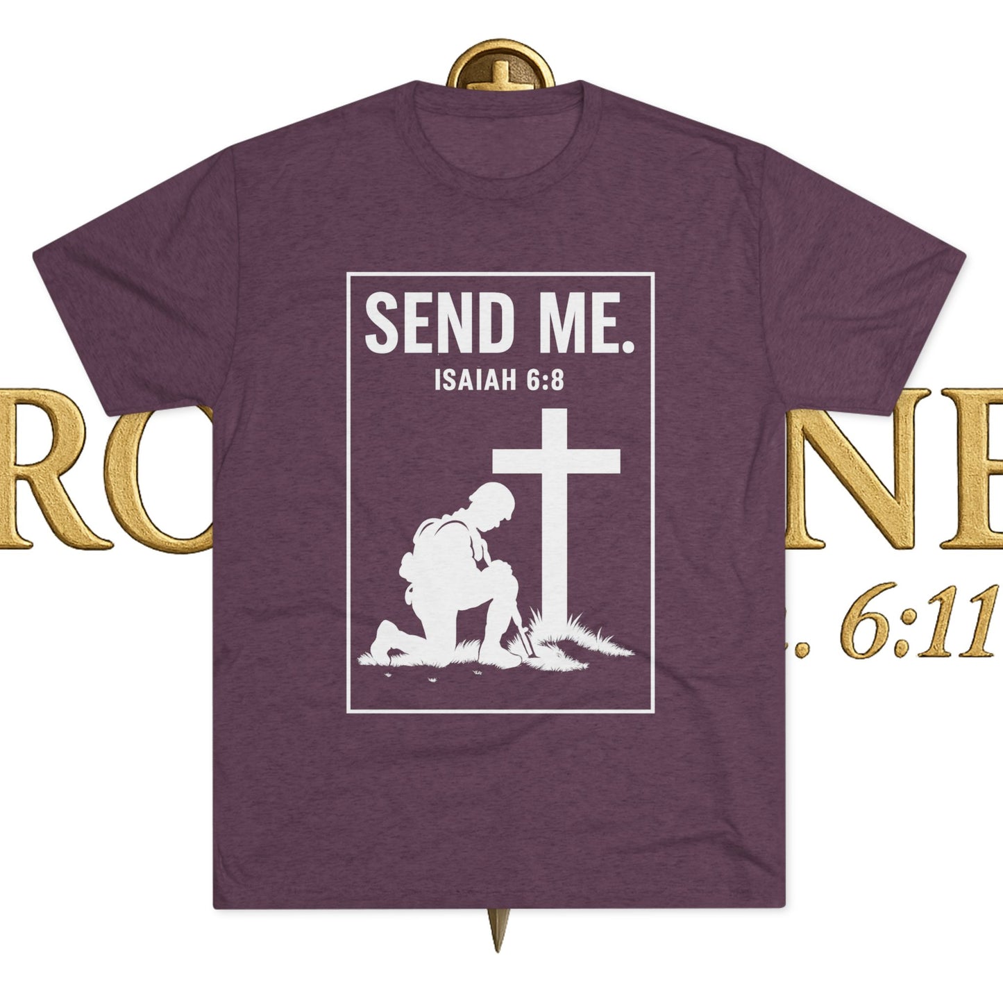 Send Me Unisex Tri-Blend Crew Tee