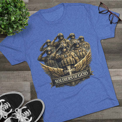 Salute Unisex Tri-Blend Crew Tee