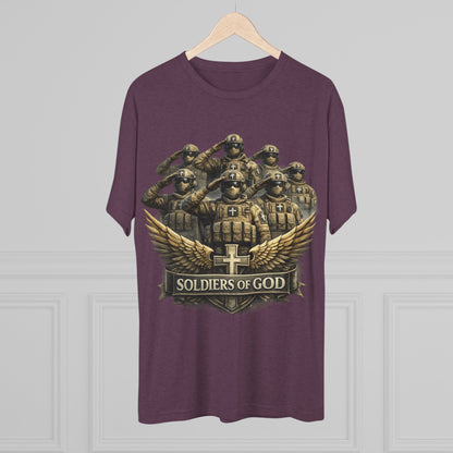 Salute Unisex Tri-Blend Crew Tee