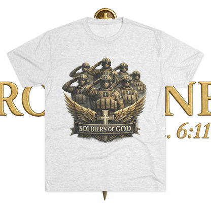 Salute Unisex Tri-Blend Crew Tee