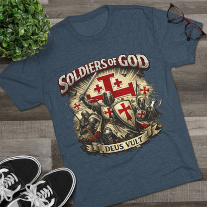 Templar Unisex Tri-Blend Crew Tee