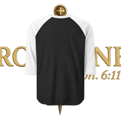 Unisex Frontline Three-Quarter Sleeve Raglan Shirt