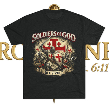 Templar Unisex Tri-Blend Crew Tee